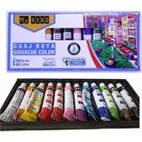 My Dido Guaj Boya 12 Renk x 9 ml Su Bazlı Tüp 1 Paket Mydido Guaj Boya 12 Li - Karışık-Çok Renkli