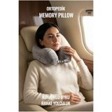 my dreams visco pillow Gri Ortopedik Visco Seyehat Yastığı
