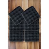 My Evilla Bubble Kaymaz Sandalye Minderi 6'Lı 40X40 Antrasit