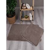 My Evilla Modern Dekoratif Kaymaz Taban Simirna Banyo Klozet Takımı 60x100-50x60 Kahverengi