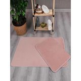 My Evilla Modern Dekoratif Kaymaz Taban Simirna Banyo Klozet takımı 60x100-50x60