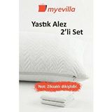 My Evilla Sıvı Geçirmez Kapitoneli Yastık Alezi 50x70 Cm – Su Geçirmez Yastık Koruyucu 1 Paket (2 Adet)