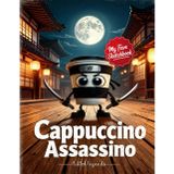 My Fave Sketchbook: Assassino Cappuccino Viral Legends Edition – Grid Notebook: Premium Italian Grid Journal for Artists & Doodlers, 8.5x11, 120 Pages