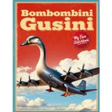 My Fave Sketchbook: Bombombini Gusini Viral Legends Edition – Grid Notebook: Premium Italian Grid Journal for Artists & Doodlers, 8.5x11, 120 Pages