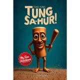 My Fave Sketchbook: Tung Tung Tung Sahur Viral Legends Edition – Grid Notebook: Premium Italian Grid Journal for Artists & Doodlers, 6x9, 120 Pages