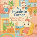MY Favourite Corner: Colouring All Your Special Places: Stress Relief Colouring and drawing Book For All
