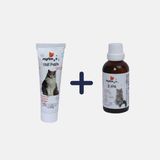 My Feo Malt Paste ve Myfeo B Plus Damla 100 gr Kediler için Tüy Yumağı Önleyici ve Besleyici