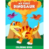 My first dinosaur coloring book