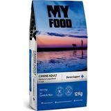 My Food Kuzulu Pirinçli Yetişkin Orta Büyük Irk 12 kg Köpek Maması