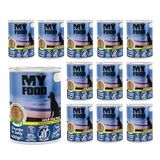 My Food Tavuklu ve Jöleli 12x400 gr Yetişkin Köpek Konserve Maması