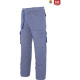 My Form Multi Çok Cepli Harman Kumaş Pantolon-Grı Sax - Gri - Saks - 3XL