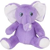 MY FRİEND TOYS 1980 Peluş Fil Mor -My Friend Toys