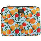 My Geppeto Bag My Geppeto Laptop Çantası Kaliteli Desenli Kumaş 36x26x3 Cm Sünger Destekli Koruma - Turuncu