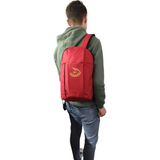 My Geppeto Bag Renkli Sırt Spor Yürüyüş Kamp Bisiklet Çantası 10 Lt - Kırmızı