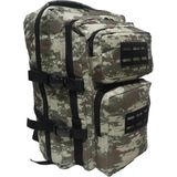 My Geppeto Bag Su Geçirmez Çok Gözlü Kampçı-Seyahat-Dağcı-Outdoor-Askeri Taktik Sırt Çantası - Haki - Kamuflaj