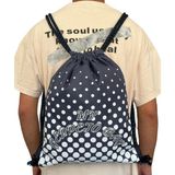 My Geppeto Bag Suya Dayanıklı Su Geçirmez Kaliteli Imperteks Kumaş Ipli Sırt Çantası 36X45 cm - 36 x 45 cm - Lacivert