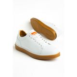 MY GROSS SHOES Meers Günlük Ortopedik İç Taban Erkek Beyaz Spor Sneaker Ayakkabı