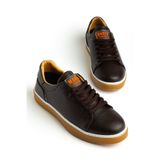 MY GROSS SHOES Meers Günlük Ortopedik İç Taban Erkek Kahverengi Spor Sneaker Ayakkabı