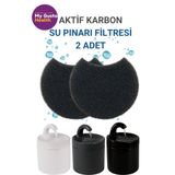 My Gusto Health Aktif Karbon Yedek Su Pınarı Filtresi 2'li