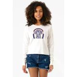 My Hero Academi Anime Earphone Jack Ekstra Uzunkol Sweatshirt Ekru