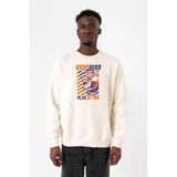 My Hero Academi Anime Endeavor Plus Ultra Ekru Erkek 2İp Sweatshirt