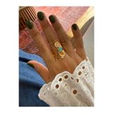 My Joyas Design Çelik Vintage Serisi Yüzük