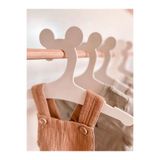 My Kids Room Bebek Elbise Askısı Ahşap Bebek Kıyafet Askısı 6'lı Set