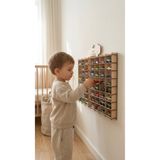 My Kids Room Kişiye Özel İsimlikli 100 Araç Kapasiteli İsimli Araba Rafı - Dekoratif Çocuk Odası Oyuncak Organizer (HOTWHEELS VE MATCBOX ARABALARI IÇİN UYGUNDUR)