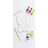 My Kids Room Sevimli Boyama Figürü - Çocuklar Için Aktivite Şablonu (Boya Dahil Değildir) - Beyaz