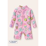 My Kids Wear Çocuk Uzun Kollu Fermuarlı Mayo – Rahat ve Konforlu Yüzme Tulum 12893