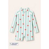 My Kids Wear Çocuk Uzun Kollu Fermuarlı Mayo – Rahat ve Konforlu Yüzme Tulum 12898