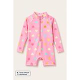 My Kids Wear Çocuk Uzun Kollu Fermuarlı Mayo – Rahat ve Konforlu Yüzme Tulum 12901