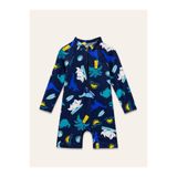 My Kids Wear Çocuk Uzun Kollu Fermuarlı Mayo – Rahat ve Konforlu Yüzme Tulumu 12877