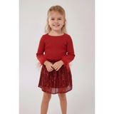 My Kids Wear Kız Çocuk Bayramlık Payet Etekli Takım 12536 - 7 - 8 Yaş - Çoklu