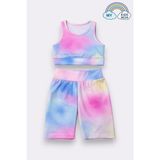 My Kids Wear Kız Çocuk Çok Amaçlı Batik Desenli Mayo & Spor Takımı 12437 - Karışık - 3 - 4 Yaş