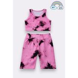 My Kids Wear Kız Çocuk Çok Amaçlı Desenli Mayo & Spor Takımı 12440 - Karışık - Pudra - 3 - 4 Yaş