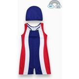 My Kids Wear Kız Çocuk Deniz Yüzücü Mayoları 5-16 Yaş 12622 - Bej - Karışık - 9 - 10 Yaş
