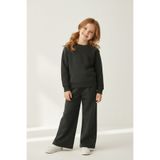 My Kids Wear Kız Çocuk Taş Detaylı Salaş Bol Paça 2’li Eşofman Takımı 9-16 Yaş 12404