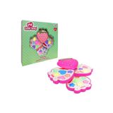 My Little Baby KIZ ÇOCUKLAR İÇİN MAKYAJ SETİ ÇİLEK KUTULU PEMBE ÜÇLÜ 3+
