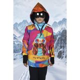 My Little Life Kız Çocuk Kayak Snowboard ve Kar Montu / Snowsea SS7752 - Mavi