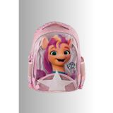 My Little Pony Çocuk Baskılı Lisanslı Çok Gözlü Astarlı Okul Sırt Çantası