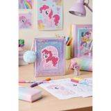 MY LITTLE PONY Lisanslı Ponponlu Not Defteri – Holografik Kapaklı Işıltılı Günlük Ve Okul Defteri 16 Cm