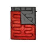 My Lizbon Çift Kişilik Uyku Tulumu-Red