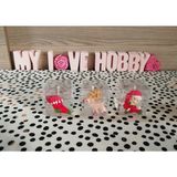 My Love Hobby 3'lü Yılbaşı Konseptli (4*4 Mika Kutu) Kokulu Jel Mum - 3 Adet