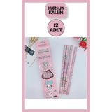 My Melody Anime Figürlü 12 Li Kurşun Kalem Seti - 12 Adet