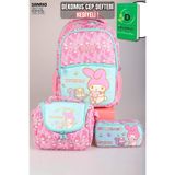 MY MELODY Lisanslı Okul Çantası, Kalem ve Termoslu, Melopink Koleksiyonu