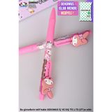MY MELODY Lisanslı Tekli Shiny Versatil Uçlu Kalem 0.7 mm, Dekomus Islak Mendil Hediyeli