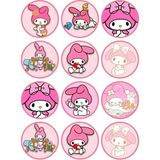 My Melody Sticker Telefon Laptop Notebook Tablet Defter Matara Stiker Etiket ST613