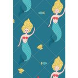 My mermaid coloring book