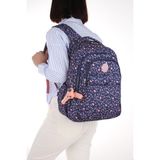 My Polo 8610 Klinkır Okul Çantası Sırt Çanta Günlük Gezi Spor Seyahat Tatil Çok Gözlü Laptop Bölmeli - Renkli